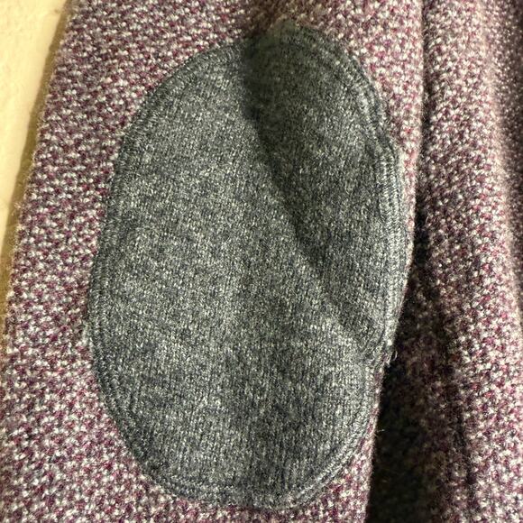 Jos A Bank Reserve Sweater Men Large Wool Modern knit preppy dark academia - Picture 6 of 12